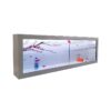 Прозрачная LCD-витрина KAYWOON 43″: сенсорный, прозрачный, в формате шкафа — фото 2