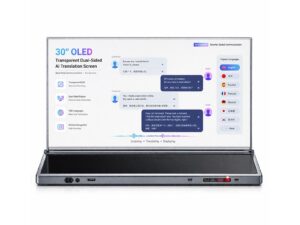 Прозрачная OLED-панель KAYWOON 30″: встраиваемый, для музеев и выставок