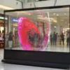 2x2 Сборная OLED прозрачная видеостена (премиум-решение)