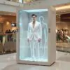 86-дюймовая двусторонняя голографическая кабина с AI-моделью человека — фото 2