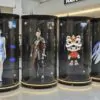 75-дюймовый цилиндрический голографический дисплей