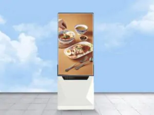 Двусторонний вертикальный цифровой киоск KAYWOON 43″ с Full HD дисплеями
