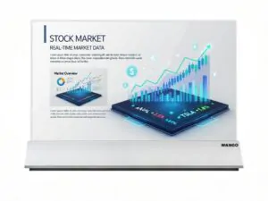 65-дюймовый прозрачный OLED-дисплей Kaywoon с сенсорным управлением