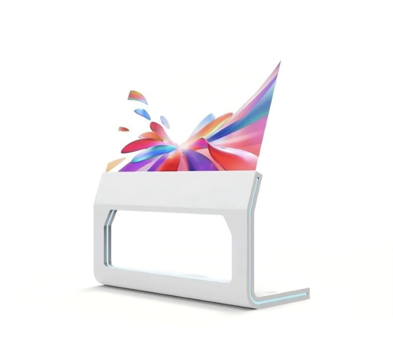 Двусторонний прозрачный OLED дисплей Full HD с высокой прозрачностью и интерактивом