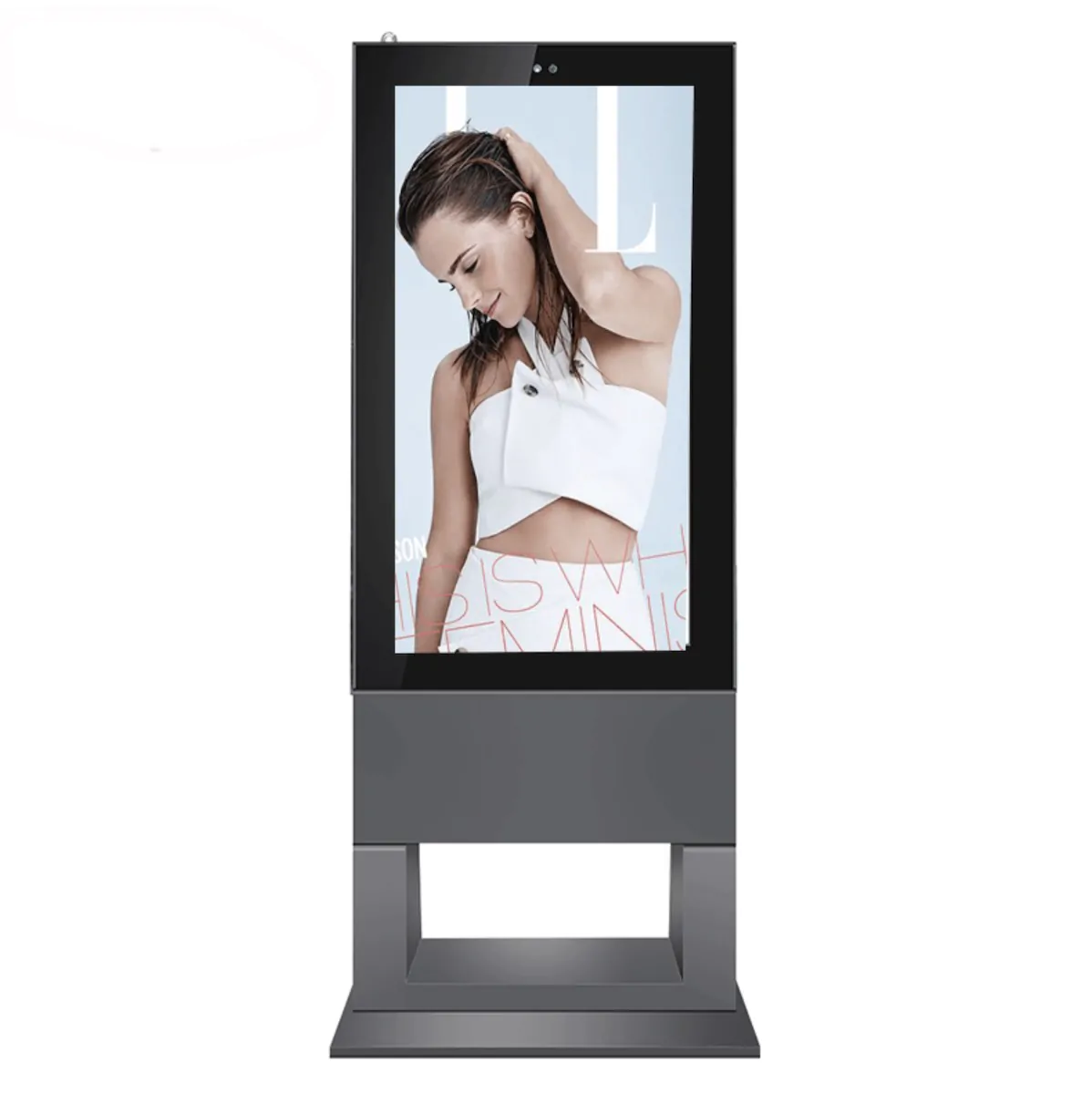 55" Уличный цифровой киоск (Digital signage) 4000 нит 4K для наружной рекламы