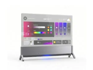 30-дюймовый безрамочный двухсторонний прозрачный OLED-монитор с мощным встроенным ПК