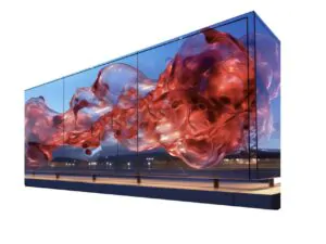 4K гибкий изогнутый светодиодный экран LED для видеостен