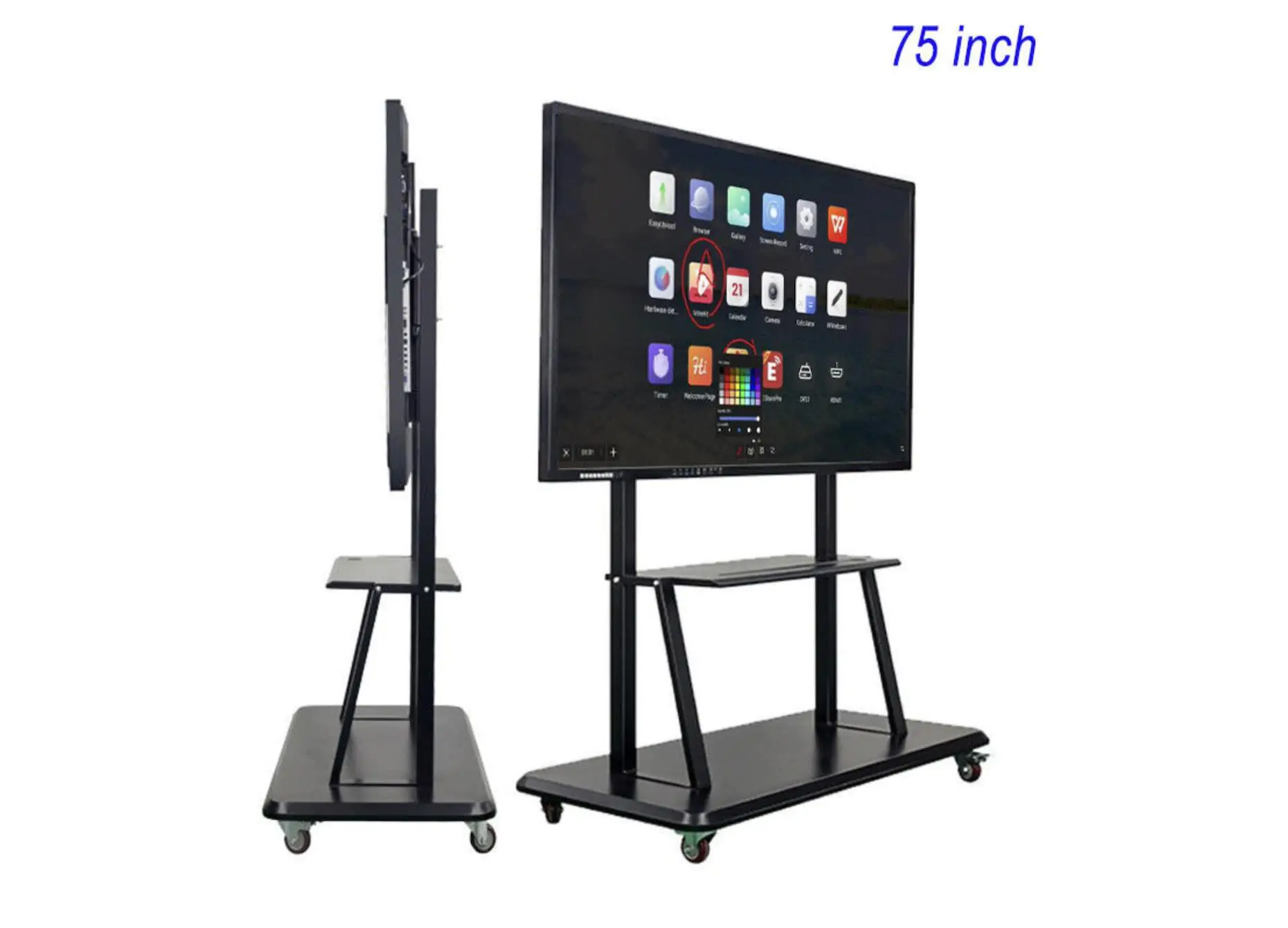 75″ Интерактивная смарт-панель 4K для классов и образования