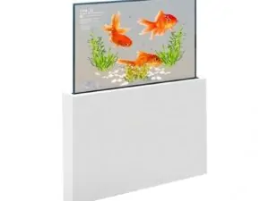 77″ Прозрачный OLED дисплей 4K для витрин и цифровых вывесок